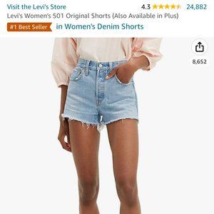 Levi 501 High Rise Short
